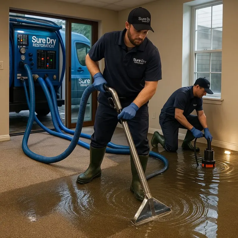 Water Extraction and Removal process in LaMoure County, ND
